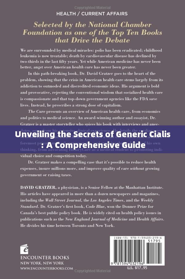 Unveiling the Secrets of Generic Cialis: A Comprehensive Guide