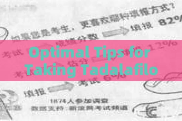 Optimal Tips for Taking Tadalafilo 20 mg Safely and Effectively